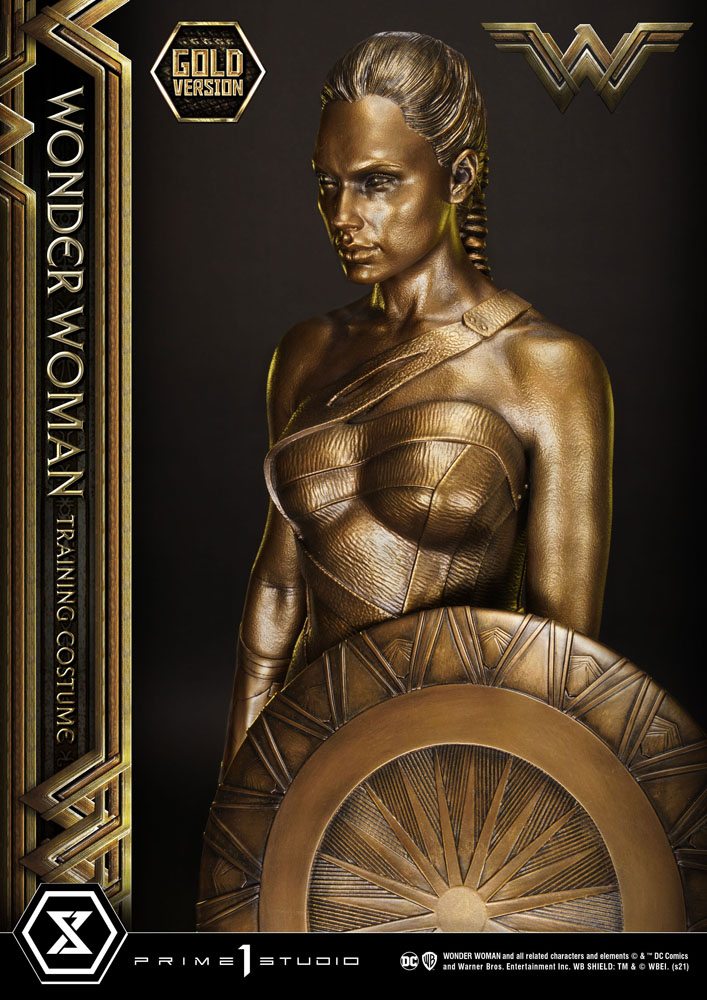 Wonder Woman Statue Wonder Woman Training Costume Gold Version 80 cm Last chance