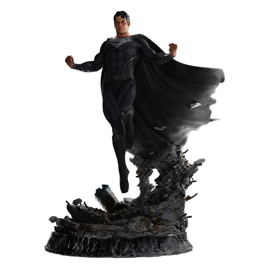 Zack Snyder's Justice League Statue 1/4 Superman Schwarzer Anzug 65 cm