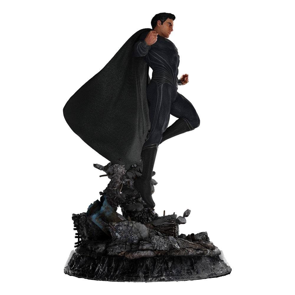 Zack Snyder's Justice League Statue 1/4 Superman Schwarzer Anzug 65 cm