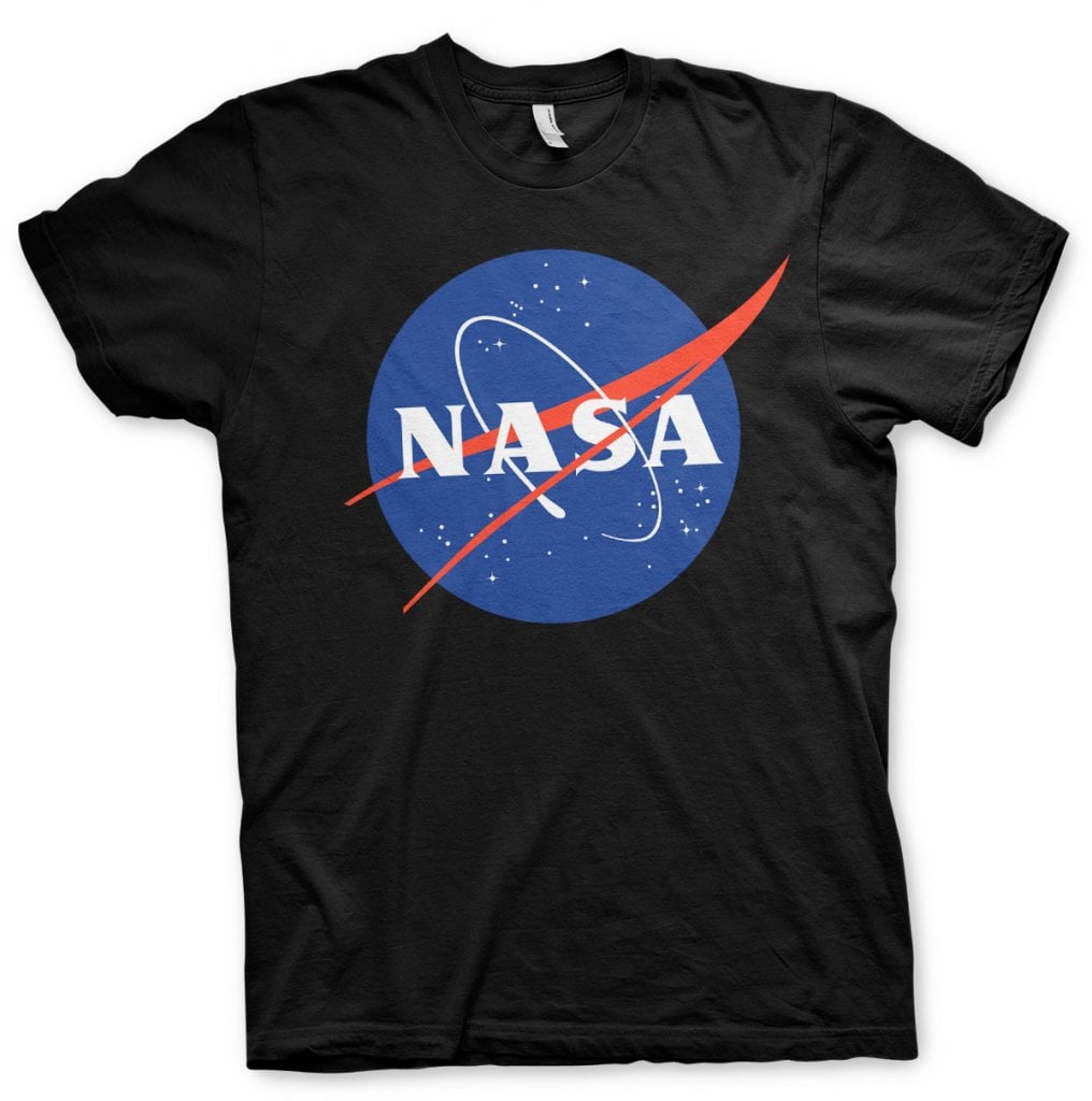 Unisex-T-Shirt mit ursprünglichem NASA-Logo