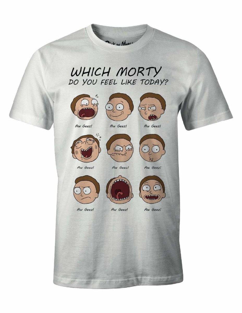 RICK AND MORTY T-SHIRT - WHICH MORTY - SuperMerch.dk
