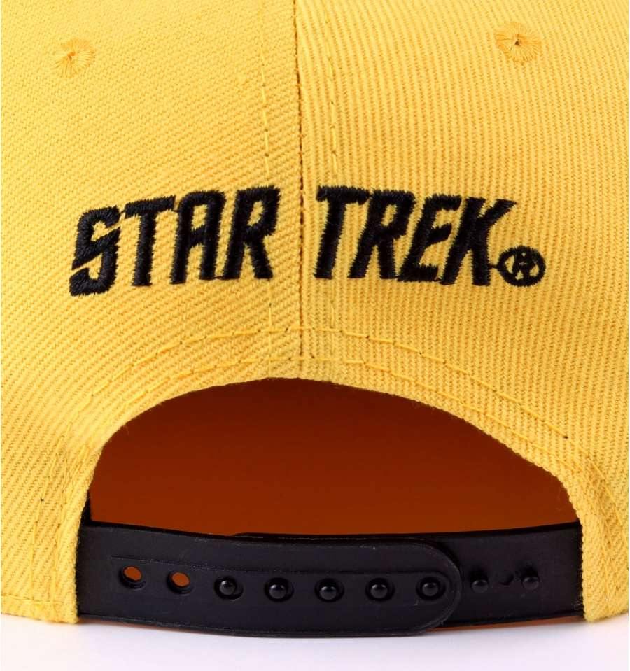 STAR TREK CAP - YELLOW LOGO - SuperMerch.dk